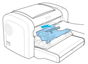 打印机两个指示灯常亮系统提示更换显影组件碳粉盒如何处理爱普生产品